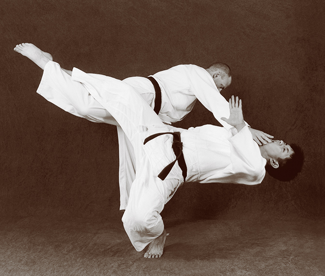 Hapkido photos of Marc Tedeschi